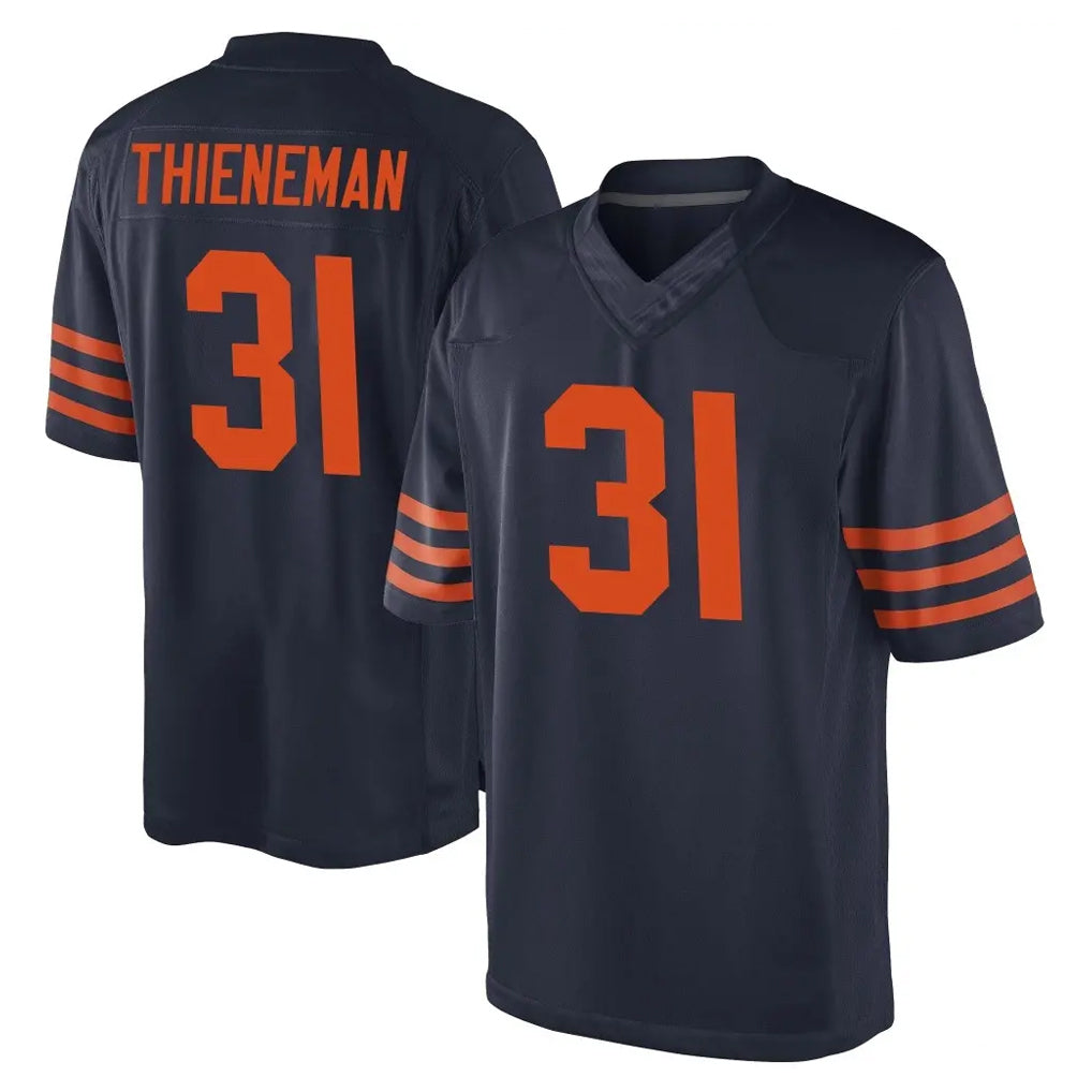 C.Bears #31 Dillon Thieneman Player Navy Blue Alternate Game Odoa Stitched Jerseys
