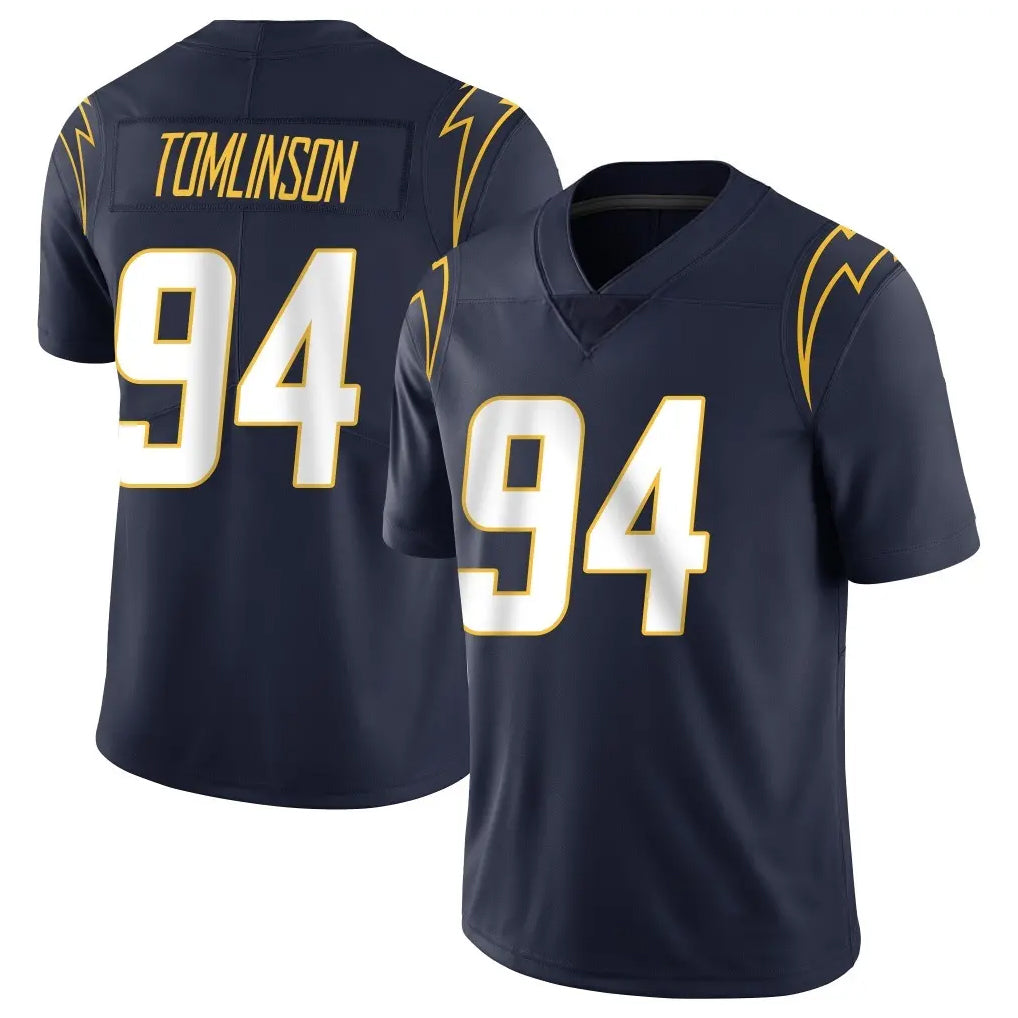 LA.Chargers #94 Dalvin Tomlinson Player Navy Limited Vapor Untouchable Home Game Odoa Stitched Jerseys