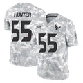 H.Texans #55 Danielle Hunter Player Arctic Camo Salute To Service Limited Game Odoa Stitched Jerseys