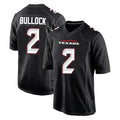 H.Texans #2 Calen Bullock Player Carbon Black Fashion Home Game Odoa Stitched Jerseys