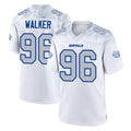 B.Bills #96 Deone Walker Player White Rivalries Collection Game Odoa Stitched Jerseys