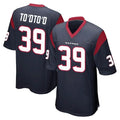 H.Texans #39 Henry To'oTo'o Player Navy Home Game Odoa Stitched Jerseys