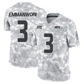 S.Seahawks #3 Nick Emmanwori Player Arctic Camo Limited Salute To Service Home Game Odoa Stitched Jerseys