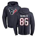 H.Texans #86 Dalton Schultz Player Navy Pro Line Pullover Hoodie Limited Game Odoa Stitched Jerseys