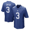 NY.Giants #3 Abdul Carter Player Royal Home Game Odoa Stitched Jerseys