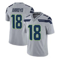 S.Seahawks #18 Elijah Arroyo Player Gray Limited Vapor Untouchable Home Game Odoa Stitched Jerseys
