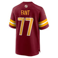 Odoa W.Commanders #77 George Fant Burgundy Team Game Jersey