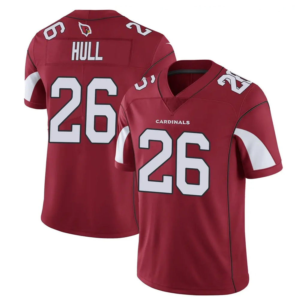 A.Cardinals #26 Evan Hull Player Cardinal Vapor Limited Home Game  Odoa Stitched Jerseys