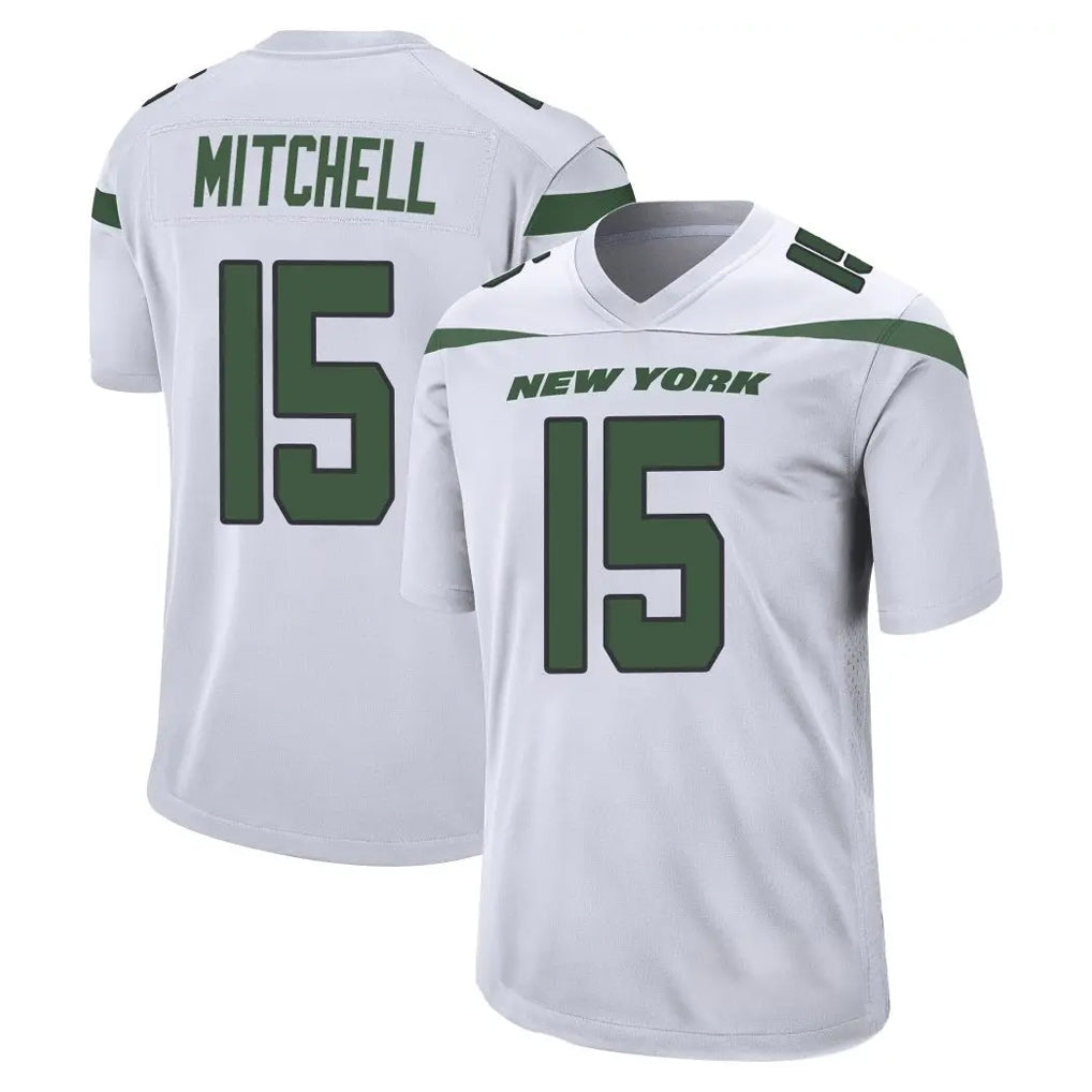 NY.Jets #15 Adonai Mitchell Player White Spotlight Home Game Odoa Stitched Jerseys