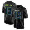 S.Seahawks #13 Ernest Jones IV Player Black Limited Fashion Home Game Odoa Stitched Jerseys