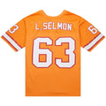 Odoa TB.Buccaneers #63 Lee Roy Selmon Mitchell & Ness Orange 1976 Legacy Replica Jersey