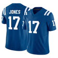 IN.Colts #17 Daniel Jones Player Royal Limited Vapor F.U.S.E. Home Game Odoa Stitched Jerseys