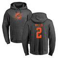 M.Dolphins #2 Malik Willis Player Darkgray Pullover Hoodies Limited Odoa Stitched Jerseys