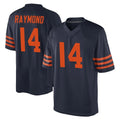 C.Bears #14 Kalif Raymond Player Navy Blue Alternate Game Odoa Stitched Jerseys