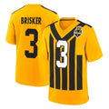 P.Steelers #3 Jaquan Brisker Player Gold Limited 1933 Throwback Home Game Odoa Stitched Jerseys