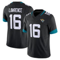 J.Jaguars #16 Trevor Lawrence Player Black Vapor F.U.S.E. Limited Home Game Odoa Stitched Jerseys