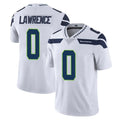 S.Seahawks #0 DeMarcus Lawrence Player White Limited Vapor Untouchable Home Game Odoa Stitched Jerseys