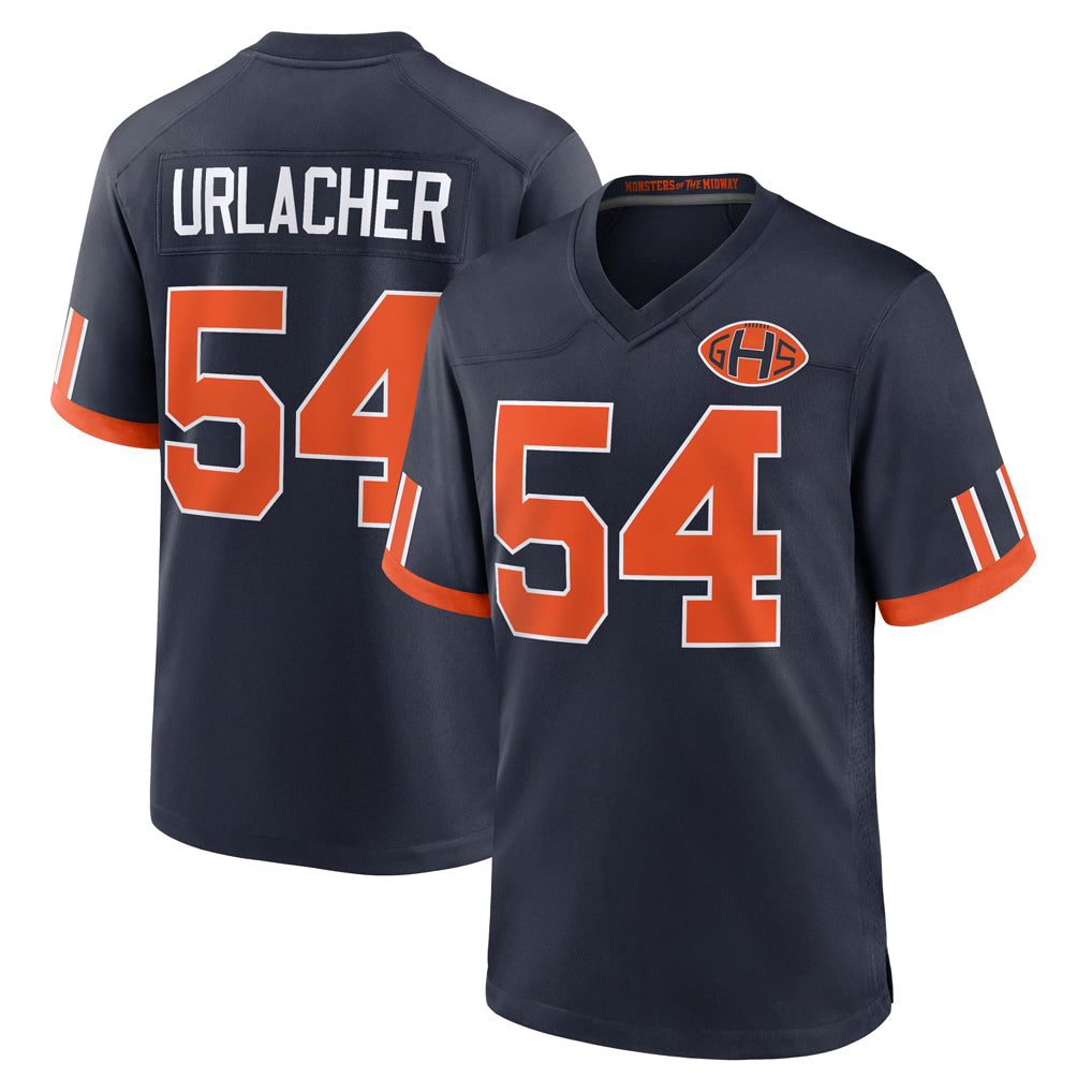 C.Bears #54 Brian Urlacher Player Navy 2026 Rivalries Collection Home Game Odoa Stitched Jerseys