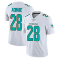 M.Dolphins #28 De'Von Achane Player White Limited Vapor Untouchable Home Game Odoa Stitched Jerseys