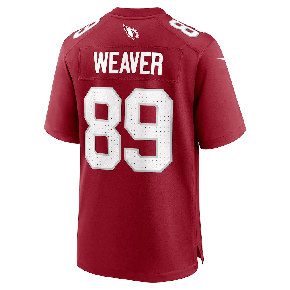 Odoa A.Cardinals #89 Xavier Weaver Cardinal Team Game Jersey