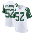 NY.Jets #52 Kingsley Enagbare Player White Classic Home Game Odoa Stitched Jerseys