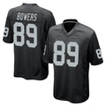 LV.Raiders #89 Brock Bowers Player Black Home Game Odoa Stitched Jerseys