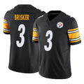 P.Steelers #3 Jaquan Brisker Player Black Limited Vapor F.U.S.E. Home Game Odoa Stitched Jerseys