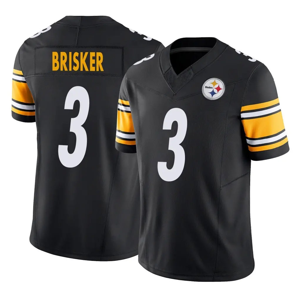 P.Steelers #3 Jaquan Brisker Player Black Limited Vapor F.U.S.E. Home Game Odoa Stitched Jerseys