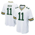 GB.Packers #11 Jayden Reed Player White Home Game Odoa Stitched Jerseys
