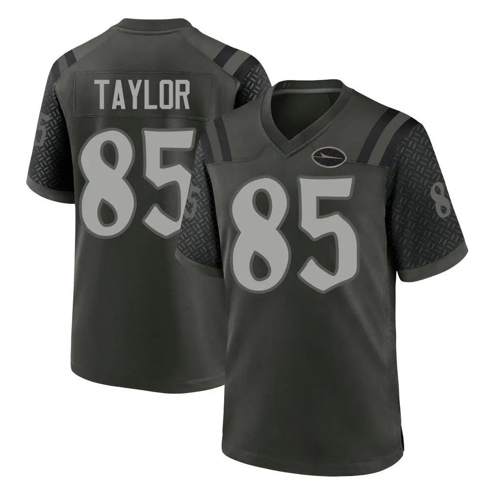 NY.Jets #85 Mason Taylor Player Green 2025 Rivalries Collection Home Game Odoa Stitched Jerseys