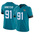 J.Jaguars #91 Arik Armstead Player Teal Vapor F.U.S.E. Limited Home Game Odoa Stitched Jerseys