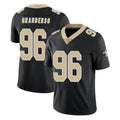 NO.Saints #96 Carl Granderson Player Black Limited Vapor Untouchable Home Game Odoa Stitched Jerseys