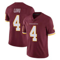 W.Commanders #4 Frankie Luvu Player Burgundy Limited Team Color Vapor Untouchable Home Game Odoa Stitched Jerseys