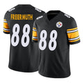 P.Steelers #88 Pat Freiermuth Player Black Limited Vapor F.U.S.E. Home Game Odoa Stitched Jerseys