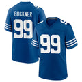 IN.Colts #99 DeForest Buckner Player Royal Limited Home Game Odoa Stitched Jerseys