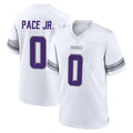 M.Vikings #0 Ivan Pace Jr. Player White Alternate Home Game Odoa Stitched Jerseys