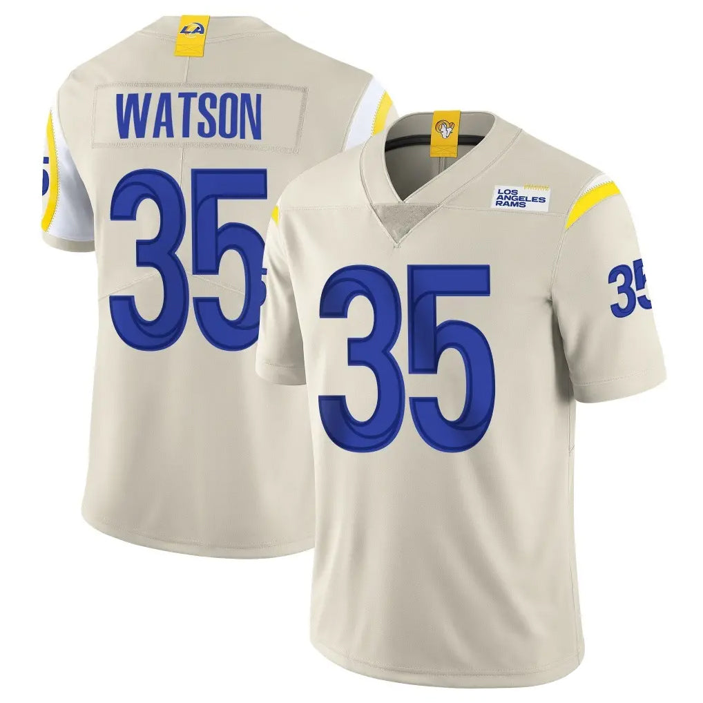 LA.Rams #35 Jaylen Watson Player Bone Limited Vapor Home Game Odoa Stitched Jerseys