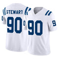 IN.Colts #90 Grover Stewart Player White Limited Vapor F.U.S.E. Home Game Odoa Stitched Jerseys