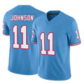 T.Titans #11 Jermaine Johnson II Player Light Blue Limited Vapor F.U.S.E. Home Game Odoa Stitched Jerseys