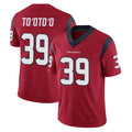 H.Texans #39 Henry To'oTo'o Player Red Limited Vapor Untouchable Home Game Odoa Stitched Jerseys