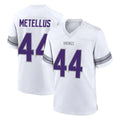M.Vikings #44 Josh Metellus Player White Alternate Home Game Odoa Stitched Jerseys