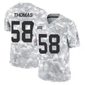 KC.Chiefs #58 Derrick Thomas Player Arctic Camo Salute To Service Limited Game Odoa Stitched Jerseys