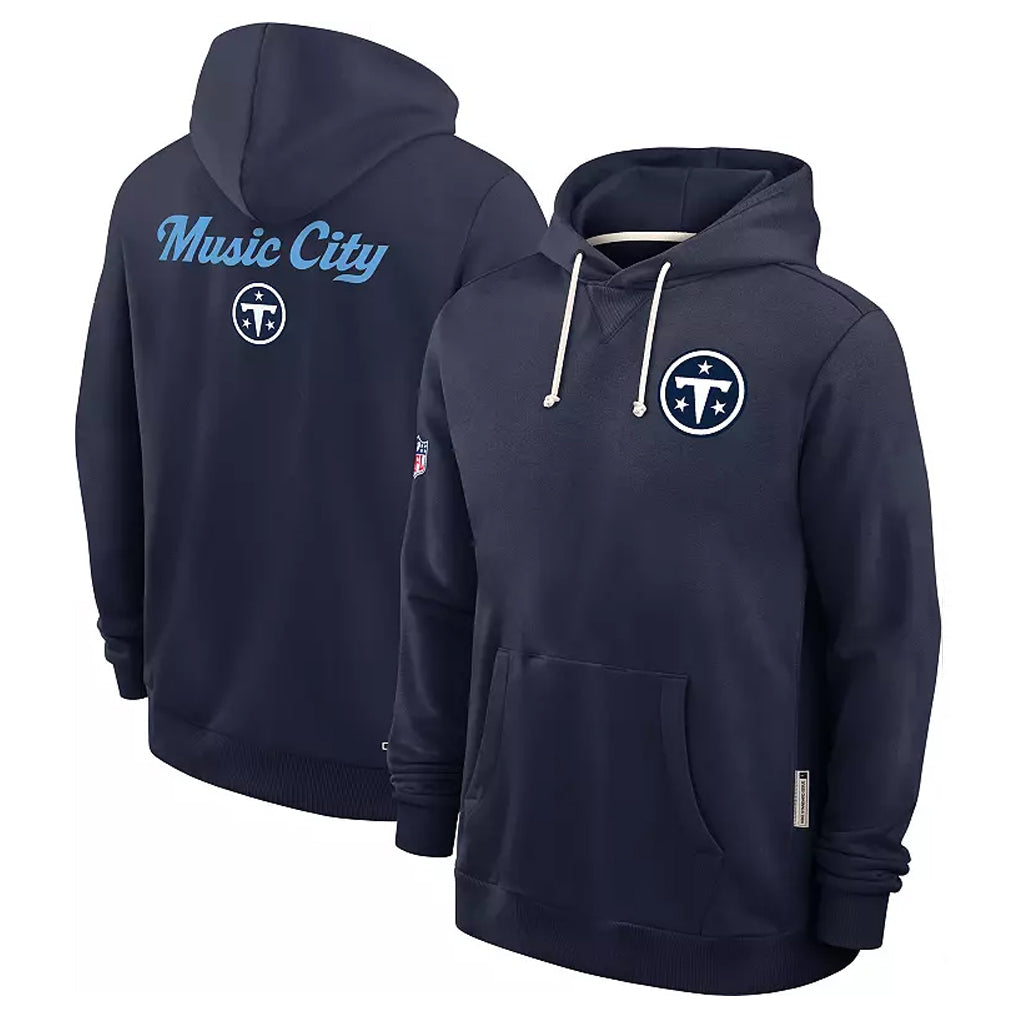 T.Titans ## Titans Blank Player Navy Pullover Hoodies Home Game Odoa Stitched Jerseys