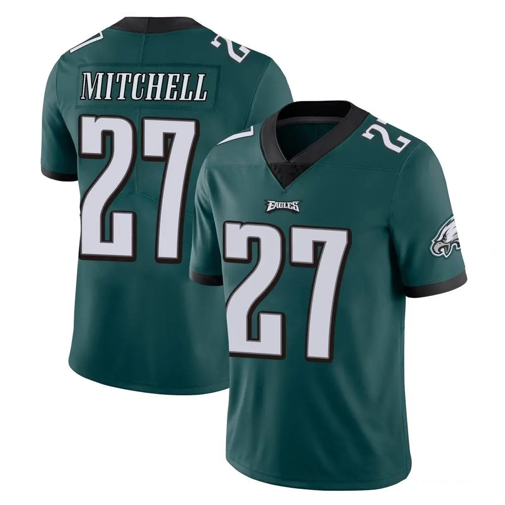 P.Eagles #27 Quinyon Mitchell Player Team Color Green Vapor Untouchable Home Game Odoa Stitched Jerseys