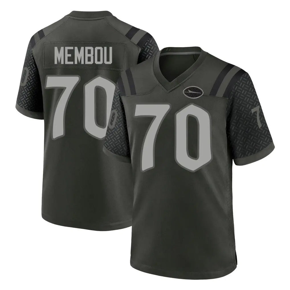 NY.Jets #70 Armand Membou Player Green 2025 Rivalries Collection Home Game Odoa Stitched Jerseys