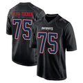 NE.Patriots #75 Alijah Vera-Tucker Player Carbon Fashion Limited Home Game Odoa Stitched Jerseys