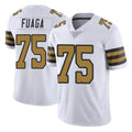 NO.Saints #75 Taliese Fuaga Player White Limited Color Rush Home Game Odoa Stitched Jerseys