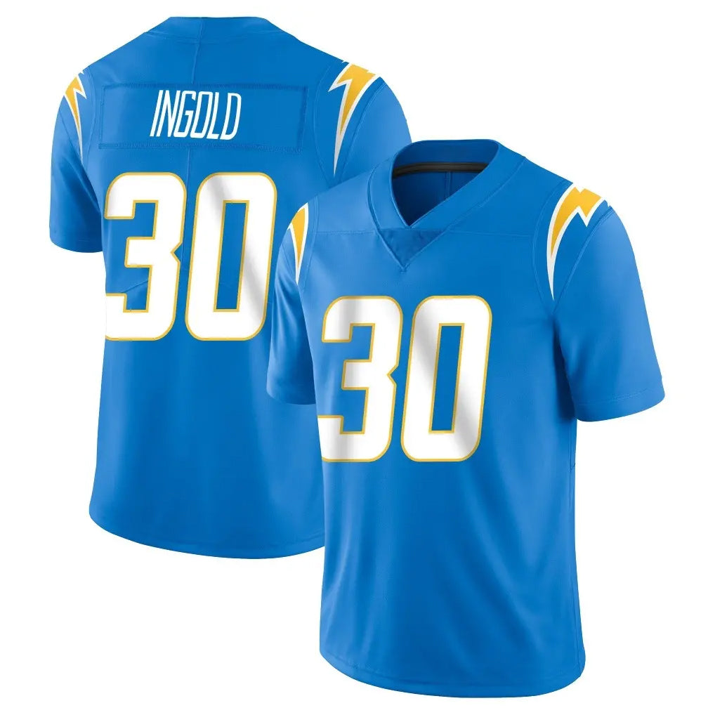 LA.Chargers #30 Alec Ingold Player Blue Limited Vapor Untouchable Home Game Odoa Stitched Jerseys
