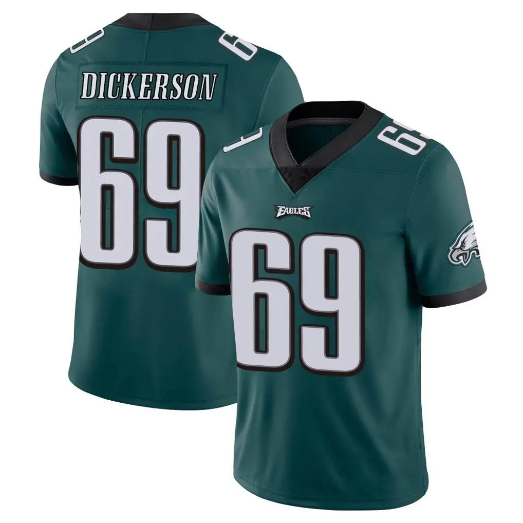P.Eagles #69 Landon Dickerson Player Team Color Green Vapor Untouchable Home Game Odoa Stitched Jerseys