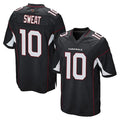 A.Cardinals #10 Josh Sweat Player Black Home Game Odoa Stitched Jerseys